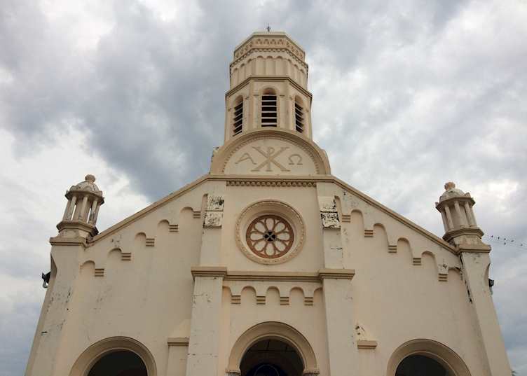 Church in Savannakhet town centre