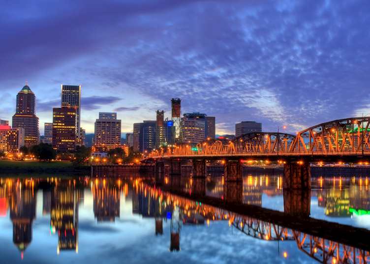 Portland skyline 