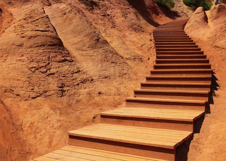 Sentier des Ocres (Ochre Pathway), Roussillon