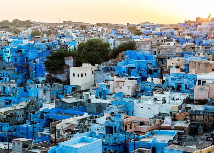 Rooftops of 'The Blue City', Jodhpur