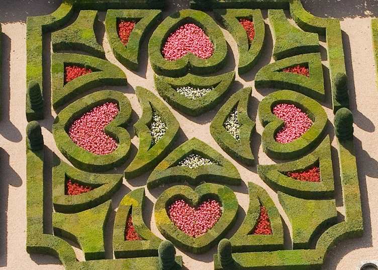Ornamental garden, Loire Valley
