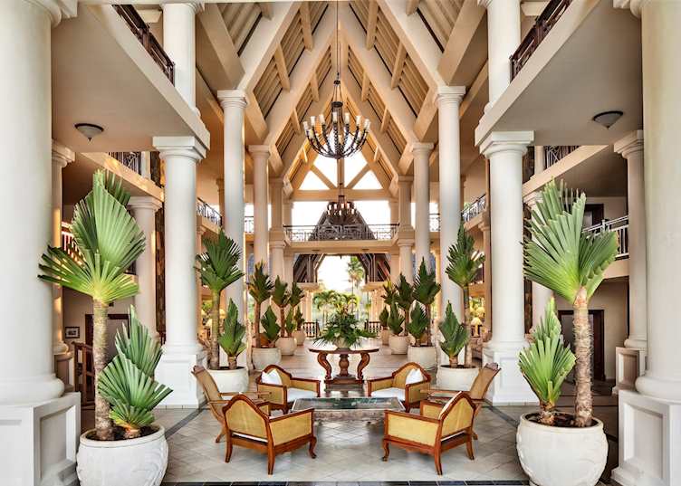 Lobby reception, The Residence, Mauritius