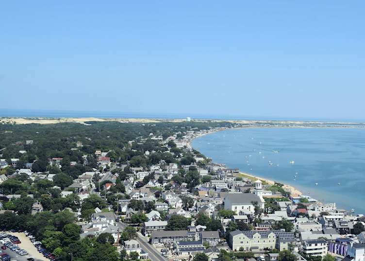 Provincetown View from Pilgrim Monument 