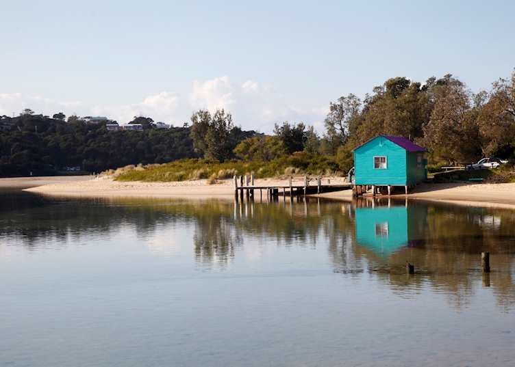 Fishing shack, Merimbula
