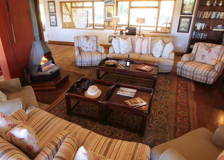 Lounge area, Fugitives' Drift Guesthouse