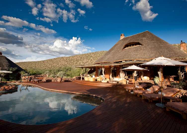 Pool area, Motse Camp