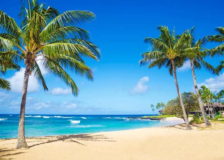 Idyllic beach, Kauai