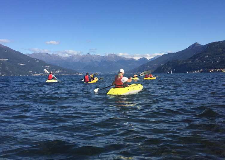 Kayak Lake Como, Lake Como