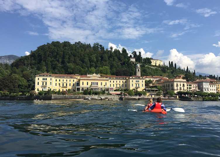 Kayak Lake Como, Lake Como