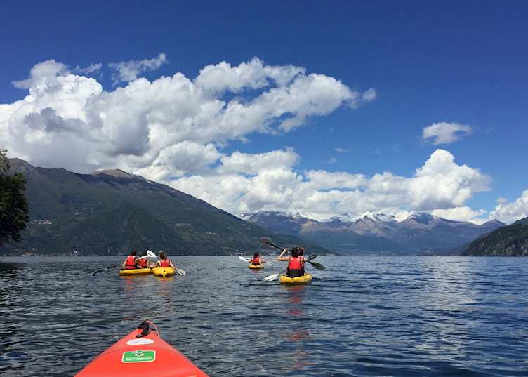 Kayak Lake Como, Lake Como