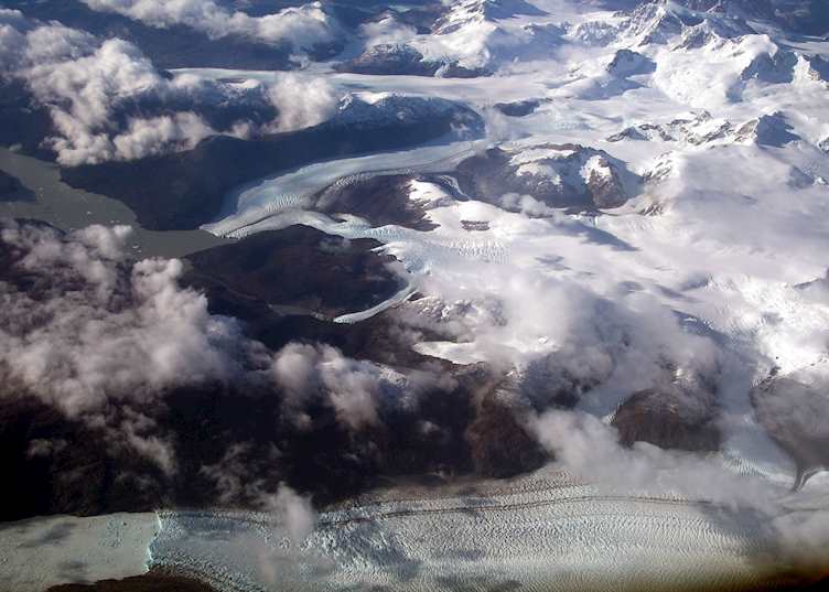 The glacier region, Argentina