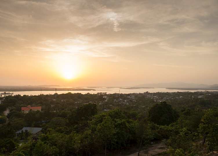 Sunset from Kyaikthanlan Pagoda, Mawlamyine