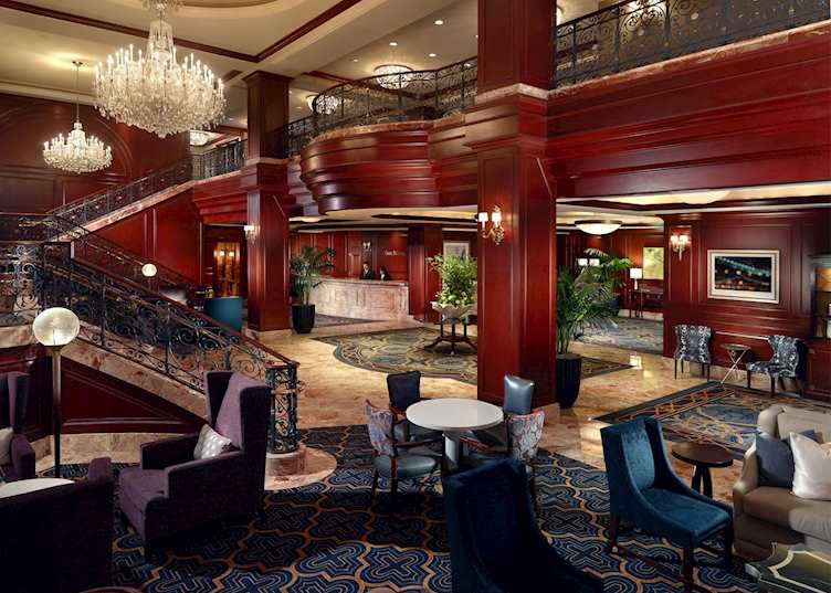 Omni San Francisco Hotel Lobby 