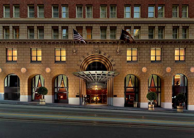 Omni San Francisco Exterior Night
