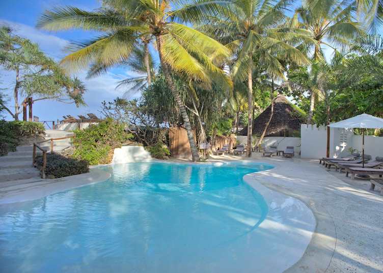 Pool at Matemwe Lodge 