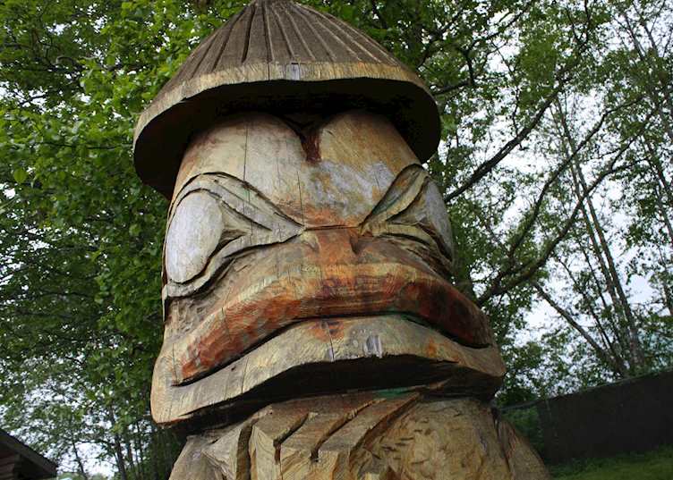Totem pole, Haida Gwaii