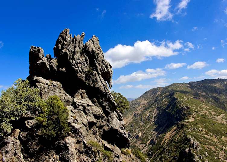 Lookout point in Talassemtane National Park
