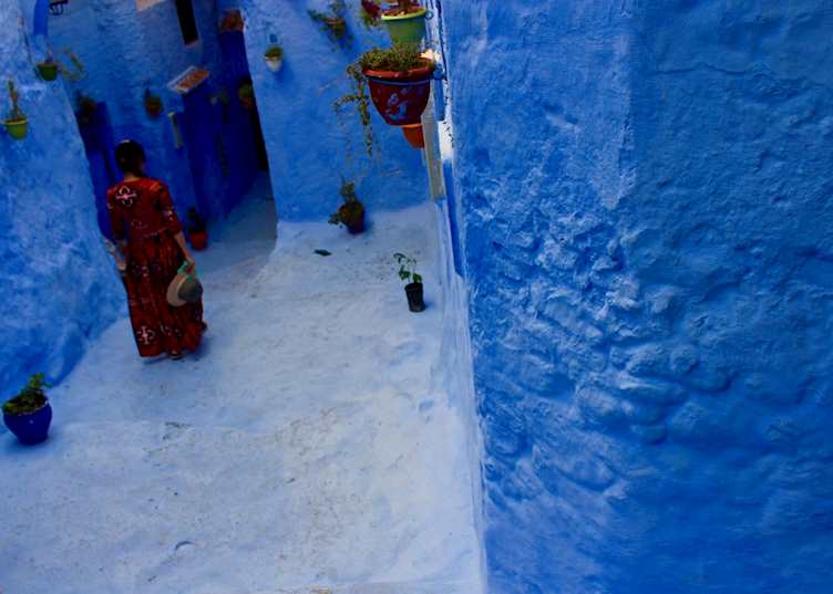Wandering the streets of Chefchaouen