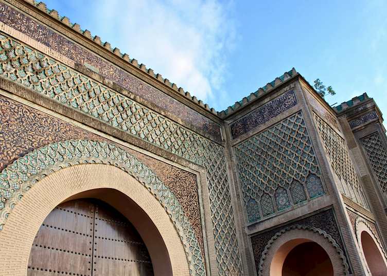 Bab Mansour mosaics