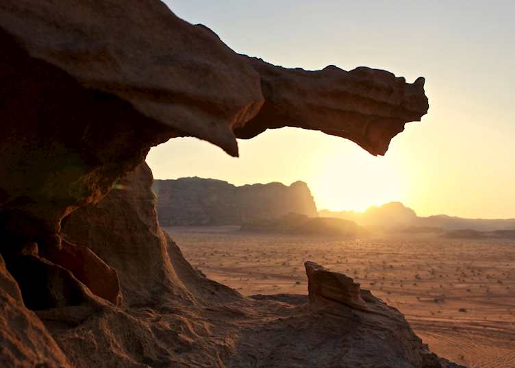 Sandstone wave, Wadi Rum