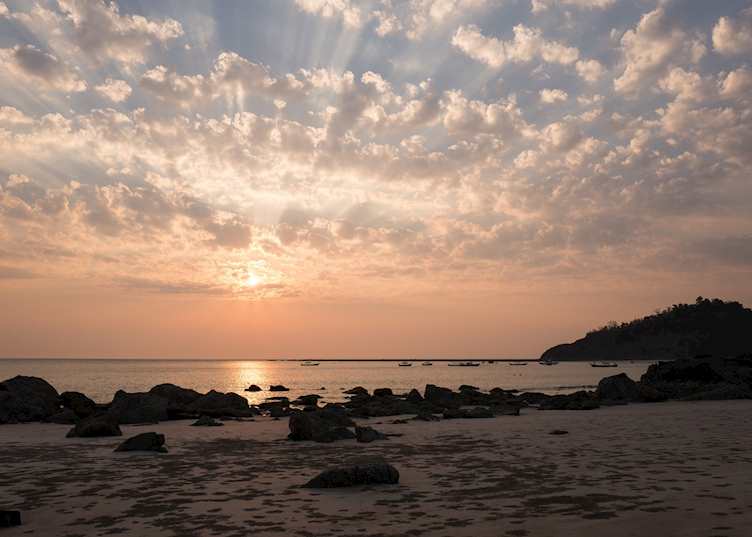 Sunset, Ngapali Beach