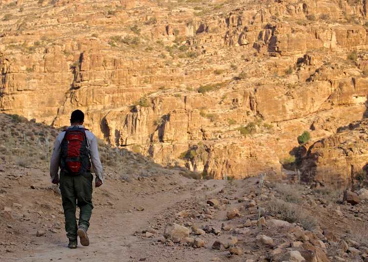 Hiking at Dana Nature Reserve