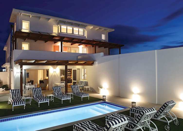 Pool area, One Marine Drive