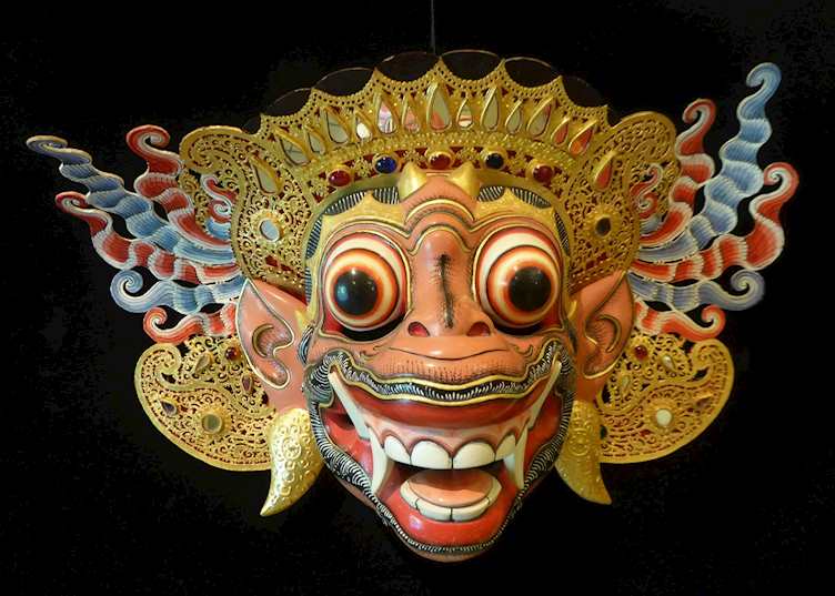 Traditional mask, Ubud