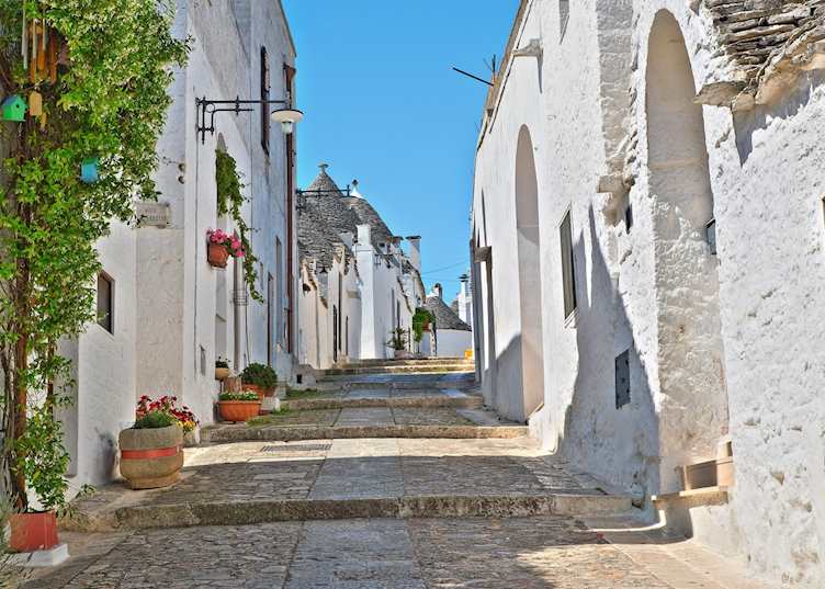 Local streets, Alberobello