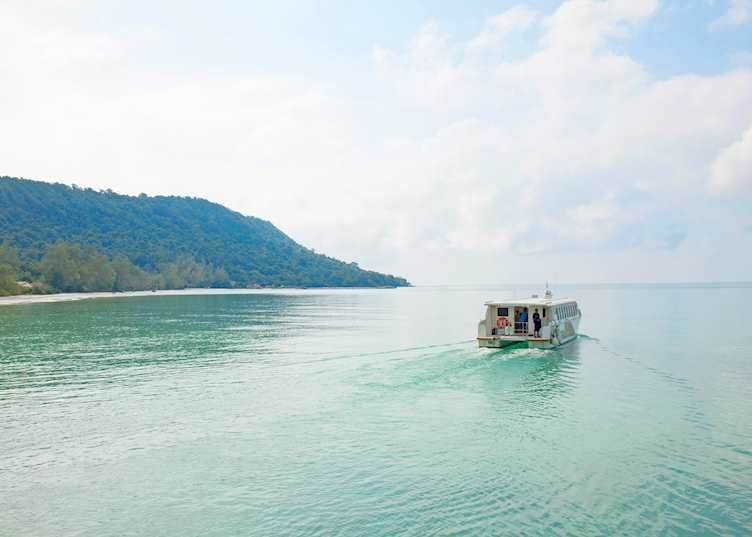 Boat transfer, Royal Sands