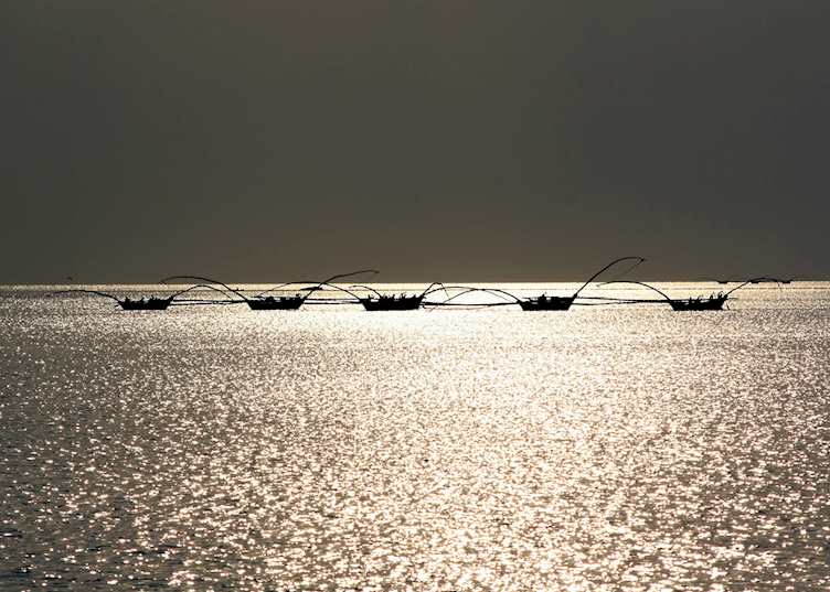 Traditional fishing boats, Rwanda