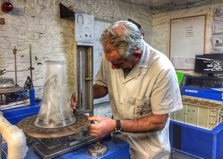 Waterford Crystal artisan