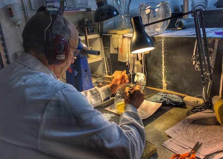 Waterford Crystal artisan