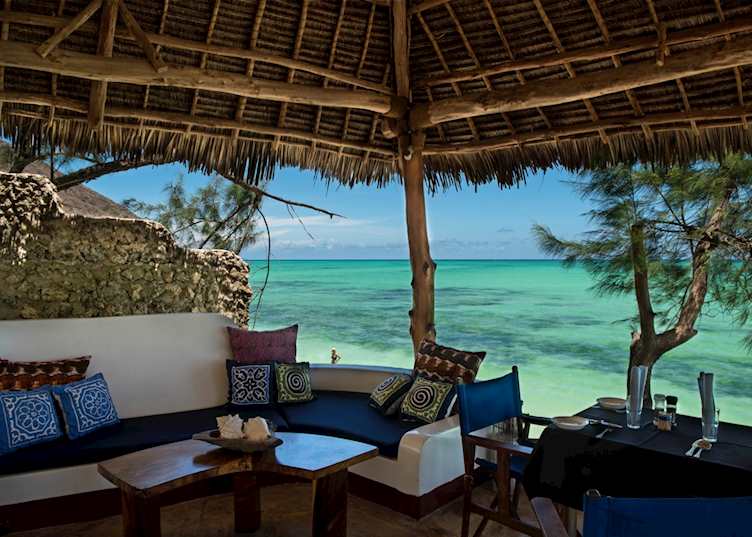 Bahari lounge at Pongwe Beach Hotel