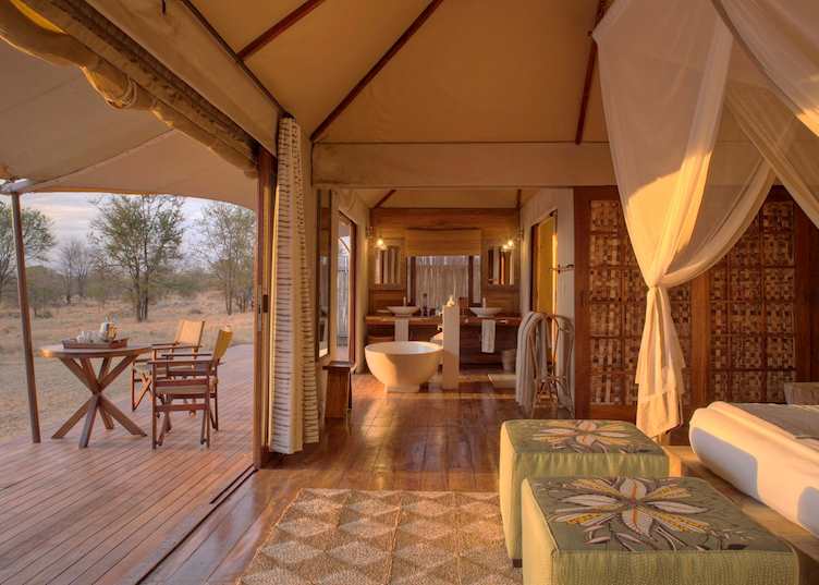 Bedroom at Sayari Camp