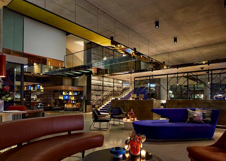 QT Melbourne Lobby