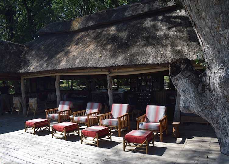 The main area at Xakanaxa Camp
