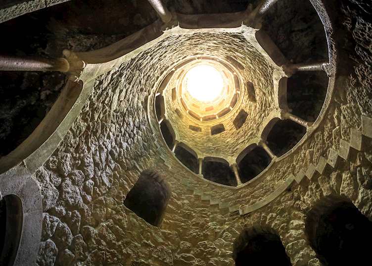 Spiral staircase, Sintra