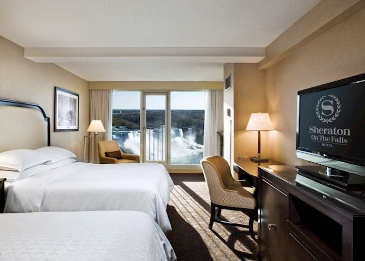 A Fallsview Room at Sheraton Fallsview Hotel, Niagara Falls