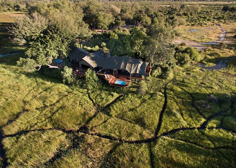 Aerial view of Duba Plains