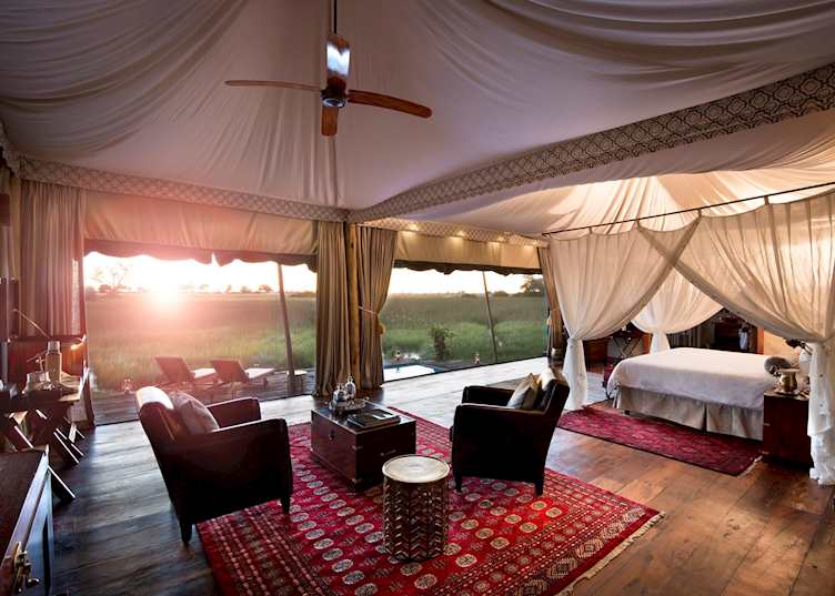 Suite at Duba Plains Camp