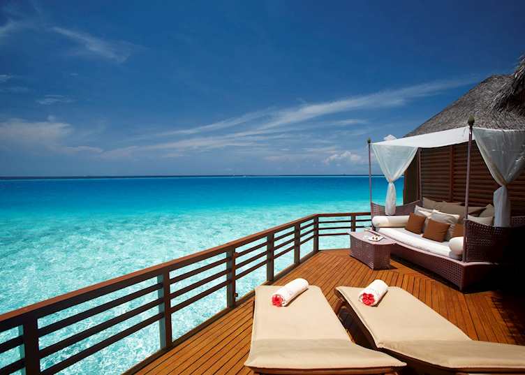 Water Villa Deck, Baros Maldives, Maldive Island