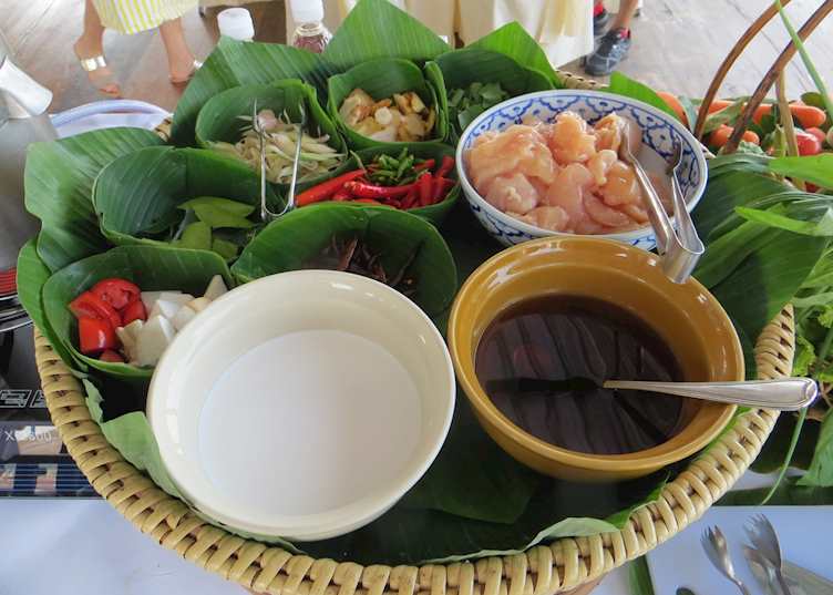 Cooking in Kanchanaburi