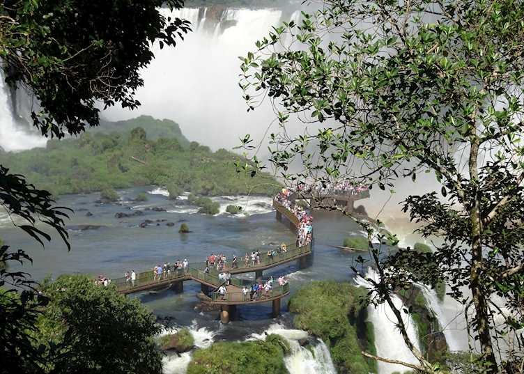 Walkways at Iguaçu Falls