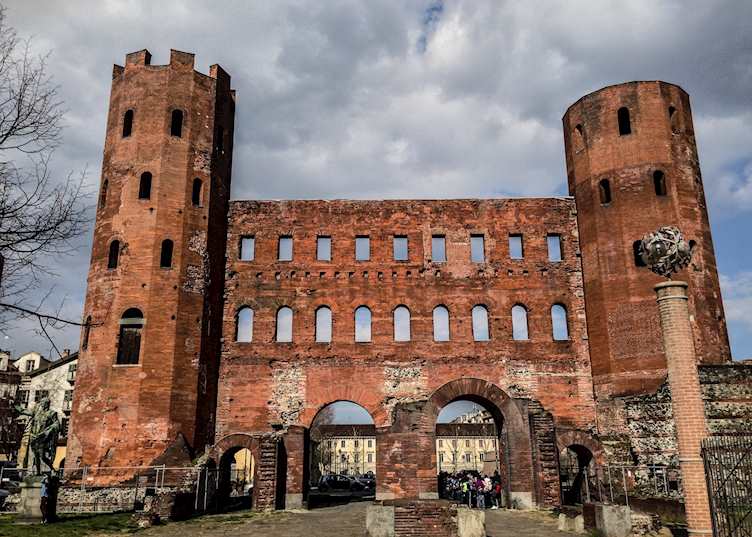 Palatine towers, Turin