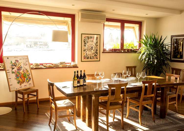 Tasting room, Varja winery