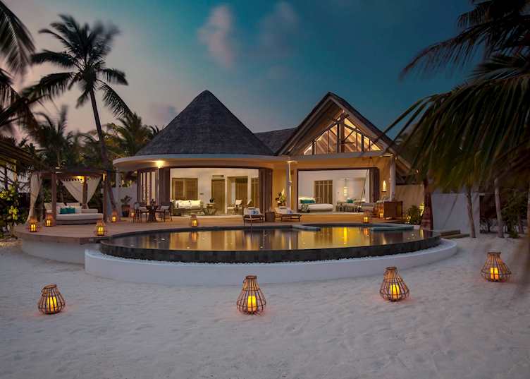 Beach residence with pool, Milaidhoo Island Maldives, Maldive Island
