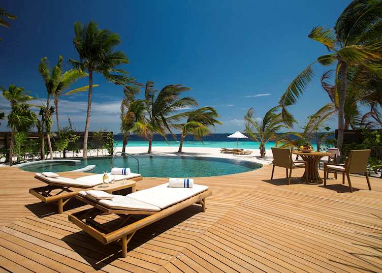 Beach residence with pool, Milaidhoo Island Maldives, Maldive Island