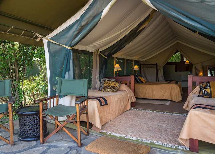 Family tent at Governors' Main Camp