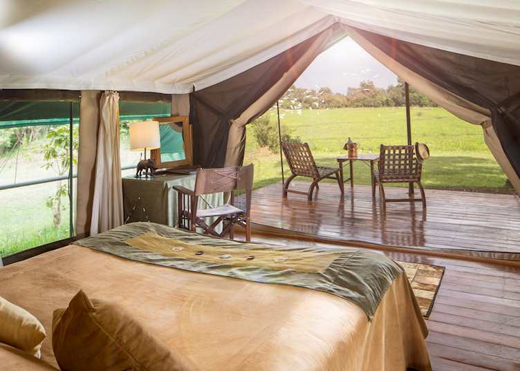 Tent at Little Governors'